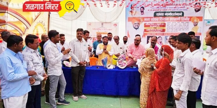 राजकारण विरहित केलेल्या आरोग्य सेवेमुळे आत्मिक समाधान प्राप्त होते – पालकमंत्री गुलाबराव पाटील