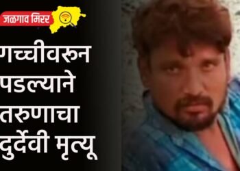 गच्चीवरून पडल्याने तरुणाचा दुर्देवी मृत्यू