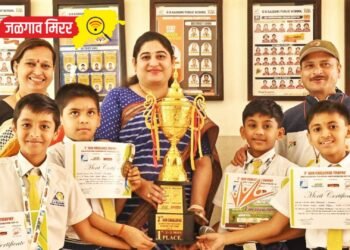 जिल्हास्तरीय बॅडमिंटन स्पर्धेत “जी. एच. रायसोनी पब्लिक स्कूल अव्वल”…!