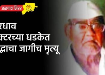 भरधाव ट्रॅक्टरच्या धडकेत वृद्धाचा जागीच मृत्यू