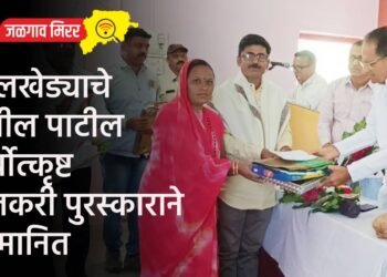 मालखेड्याचे सुनील पाटील सर्वोत्कृष्ट शेतकरी पुरस्काराने सन्मानित