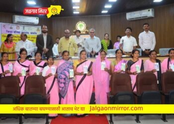 जिल्ह्यातील अंगणवाडीताईंना मिळाले ४ हजार ९६ स्मार्टफोन