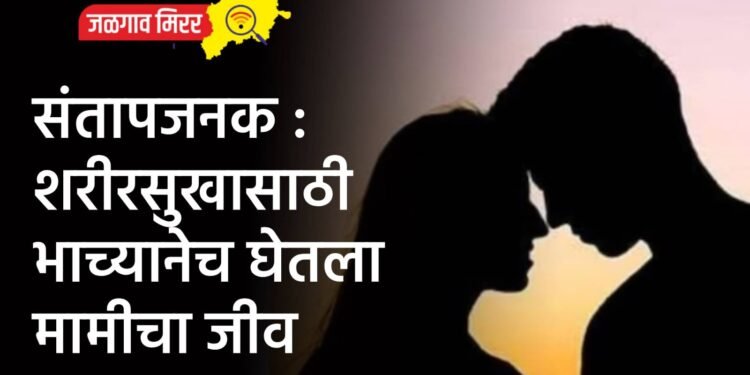 संतापजनक : शरीरसुखासाठी भाच्यानेच घेतला मामीचा जीव