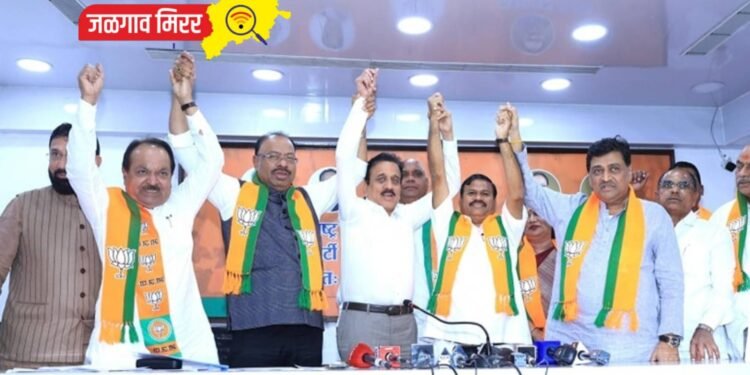 खान्देशात कॉंग्रेसला धक्का : माजी मंत्री वळवी भाजपात दाखल