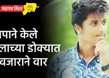 बापाने केले मुलाच्या डोक्यात अवजाराने वार