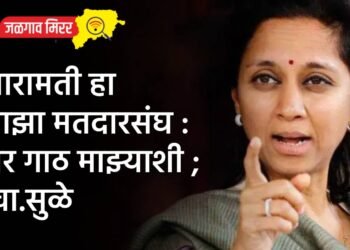 बारामती हा माझा मतदारसंघ : तर गाठ माझ्याशी ; खा.सुळे