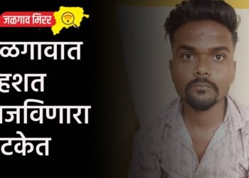 जळगावात दहशत माजविणारा अटकेत