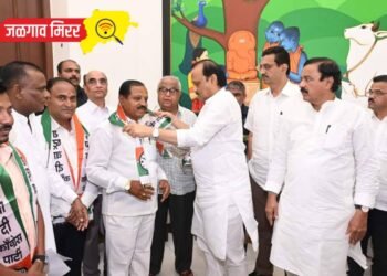 ‘बीआरएस’ला मोठा धक्का : नेत्यांसह कार्यकर्ते राष्ट्रवादीत दाखल !