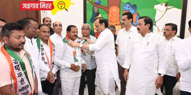 ‘बीआरएस’ला मोठा धक्का : नेत्यांसह कार्यकर्ते राष्ट्रवादीत दाखल !