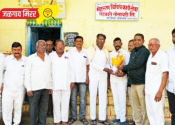 मेहरूण विका सोसायटी चेअरमनपदी वंजारी तर व्हा.चेअरमनपदी सोनवणे