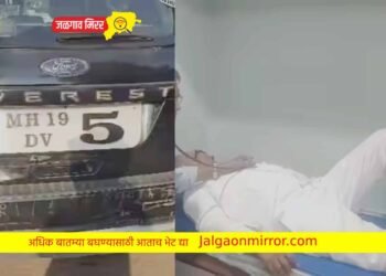 आ.चंद्रकांत पाटलांच्या गाडीचा अपघात