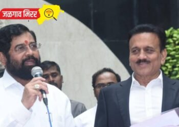 जळगावात मुख्यमंत्री शिंदे-महाजनांची २० मिनीटे बंदद्वार चर्चा