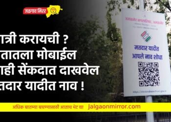 खात्री करायची ? हातातला मोबाईल काही सेंकदात दाखवेल मतदार यादीत नाव !