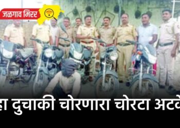 सहा दुचाकी चोरणारा चोरटा अटकेत