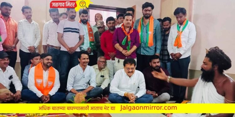 भारतीय जनता युवा मोर्चा तर्फे हनुमान जन्मोत्सव उत्साहात