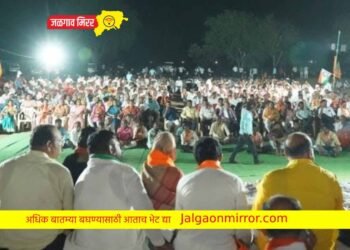 महायुतीचा संकल्प : स्मिताताई वाघ यांना पाच लाखांचा लीड देणार !