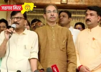 भाजपला दे धक्का : उन्मेष पाटलांनी हाती घेतली ‘मशाल’