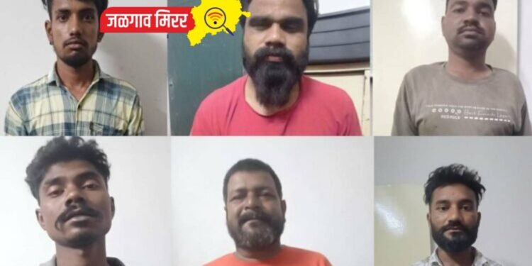 जळगावात कोम्बिंग ऑपरेशन : रेकॉर्डवरील गुन्हेगार अटकेत