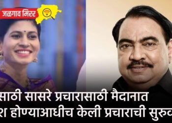 सुनेसाठी सासरे प्रचारासाठी मैदानात : प्रवेश होण्याआधीच केली प्रचाराची सुरुवात