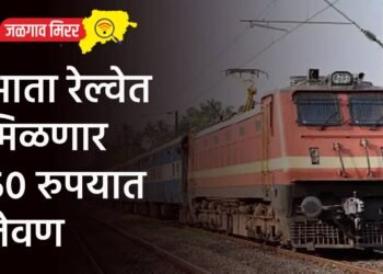 आता रेल्वेत मिळणार ५० रुपयात जेवण