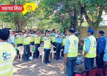 नशिराबाद येथे मतदान जनजागृती उत्साहात