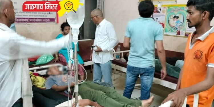 धक्कादायक : पाणीपुरी खाल्ल्याने ८० जणांना विषबाधा