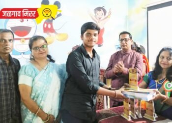 दहावी व बारावी गुणवंत विद्यार्थ्यांच्या सत्कार उत्साहात