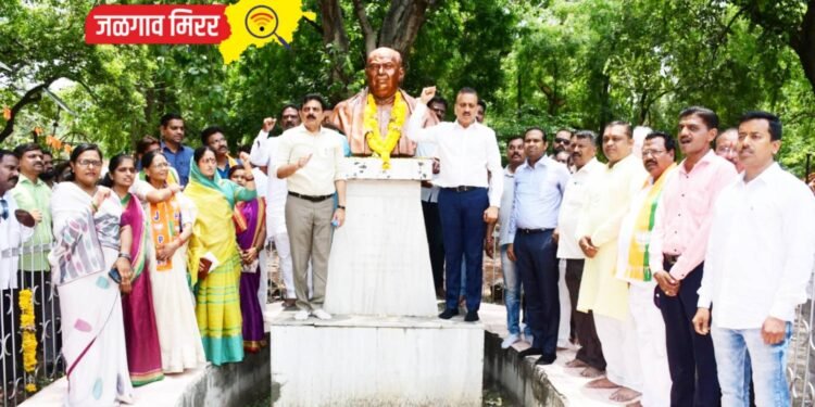 स्व.डॉ.श्यामाप्रसाद मुखर्जी यांनी केलेले बलिदान देश विसरू शकत नाही ; मंत्री गिरीश महाजन