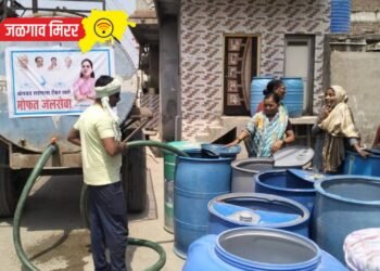 बोदवड शहरात रोहिणी खडसे यांच्या माध्यमातून २० टॅंकरद्वारे पाणी पुरवठा