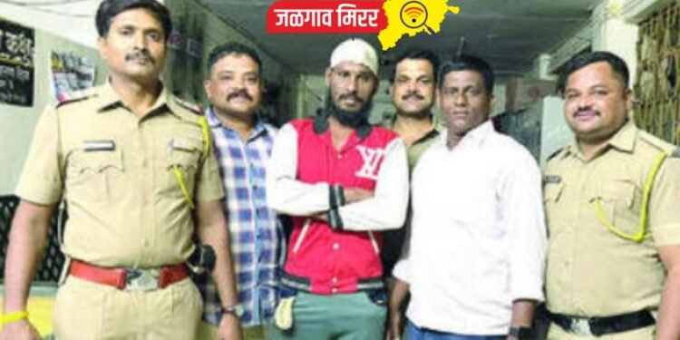 सिनेस्टाईल पाठलाग करीत पोलिसांनी आरोपीला ठोकल्या बेड्या