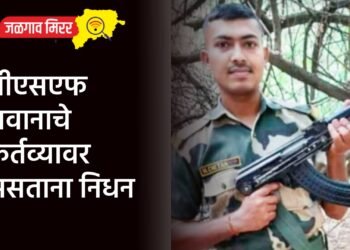बीएसएफ जवानाचे कर्तव्यावर असताना निधन
