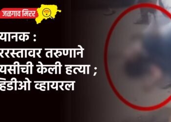 भयानक : भररस्तावर तरुणाने प्रेयसीची केली हत्या ; व्हिडीओ व्हायरल