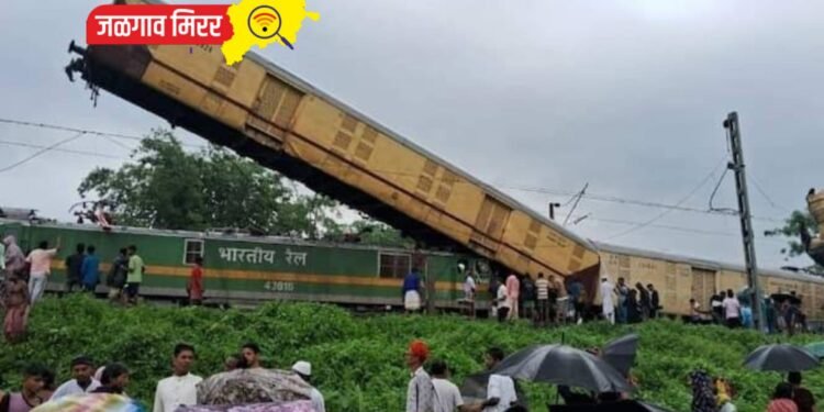 एक्सप्रेसला मालगाडीने दिली मागून धडक ; ८ जणांचा जागीच मृत्यू तर अनेक गंभीर