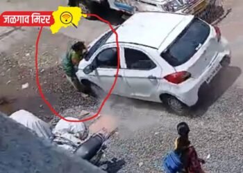 थरार : महिलेसह नागरिकांना कारने चिरडण्याचा प्रयत्न