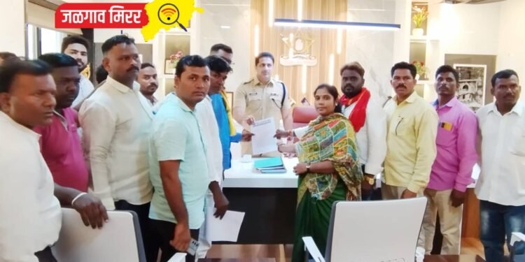 सहा वर्षीय अल्पवयीन बालिकेवर अत्याचार प्रकरणी पोलीस अधीक्षकांना संघटनेतर्फे निवेदन !