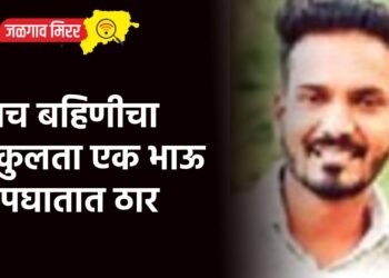 पाच बहिणीचा एकुलता एक भाऊ अपघातात ठार