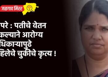 बापरे : पतीचे वेतन थकल्याने आरोग्य अधिकाऱ्यापुढे महिलेचे चुकीचे  कृत्य !