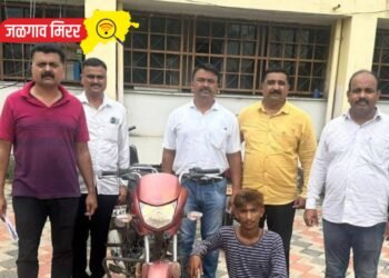 एलसीबीची नजर : नाशिकचा दुचाकी चोर जळगावात अटकेत !