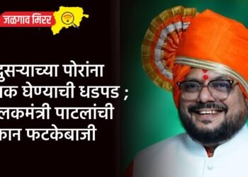 …दुसऱ्याच्या पोरांना दत्तक घेण्याची धडपड ; पालकमंत्री पाटलांची तुफान फटकेबाजी