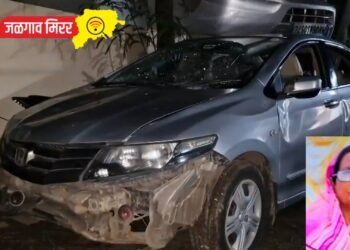 जळगावात हिट अँड रनचा थरार : भरधाव कारने पाच महिलांना उडविले : वृद्ध महिला ठार
