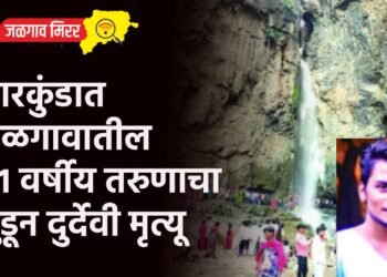 धारकुंडात जळगावातील २१ वर्षीय तरुणाचा बुडून दुर्देवी मृत्यू