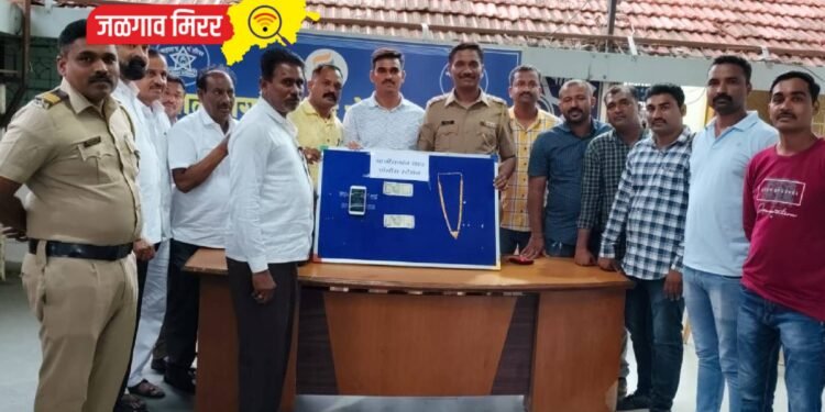 साडेतीन लाखांची बॅग हरवली ; दोन तासात पोलिसांनी केली हस्तगत