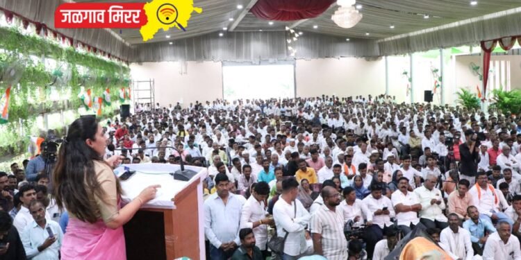 आता सत्ताधाऱ्यांना भिती वाटत आहे म्हणून योजना जाहीर होत आहे ; रोहिणी खडसेंचा हल्लाबोल !