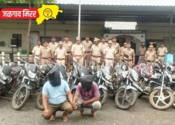 पोलिसांची मोठी कारवाई : ३४ दुचाकीसह दोन संशयित अटकेत