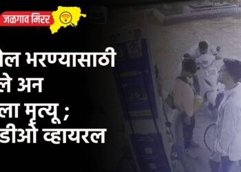 पेट्रोल भरण्यासाठी आले अन झाला मृत्यू ; व्हिडीओ व्हायरल