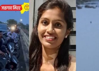 बापरे : एमबीबीएस शिक्षित तरुणीने घेतली नदीत उडी ; व्हिडीओ व्हायरल