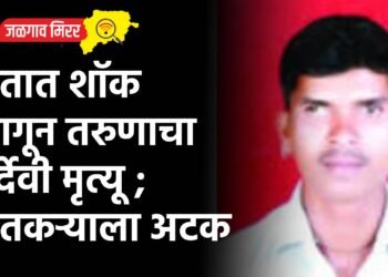 शेतात शॉक लागून तरुणाचा दुर्देवी मृत्यू ; शेतकऱ्याला अटक