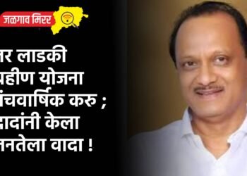 तर लाडकी बहीण योजना पंचवार्षिक करु ; दादांनी केला जनतेला वादा !