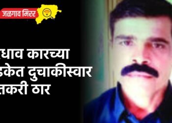 भरधाव कारच्या धडकेत दुचाकीस्वार शेतकरी ठार