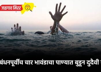 रक्षाबंधनपूर्वीच चार भावंडाचा पाण्यात बुडून दुदैवी मृत्यू